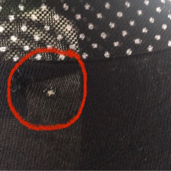 KIM & CAMI Longline Open Front Black Polka Dot Large Cardigan - Picture 5 of 5